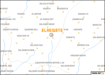 map of El Heïdate