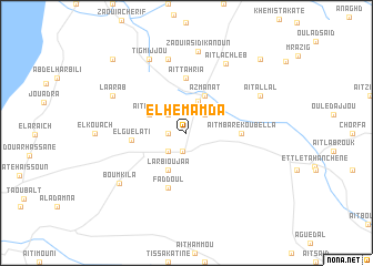 map of El Hemamda