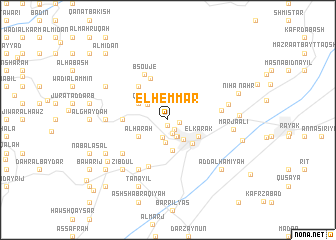 map of El Hemmâr