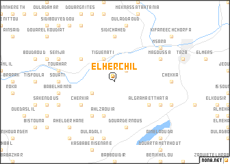 map of El Herchil