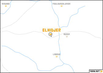 map of El Hidjer