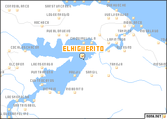 map of El Higuerito