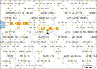 map of El Higüero