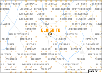 map of El Higuito