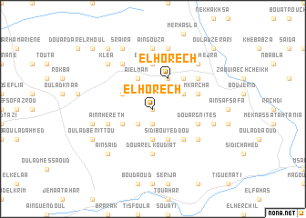 map of El Horech