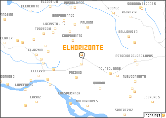 map of El Horizonte