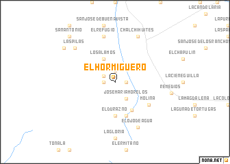 map of El Hormiguero