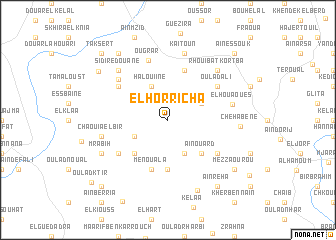 map of El Horricha