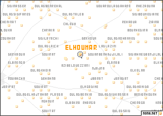 map of El Houmar