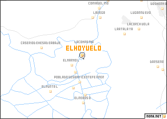 map of El Hoyuelo