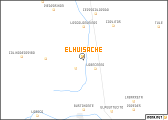 map of El Huisache