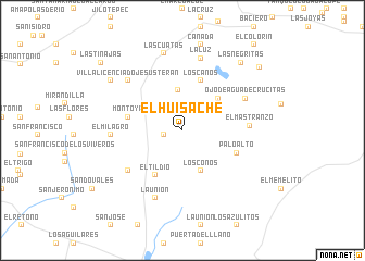 map of El Huisache