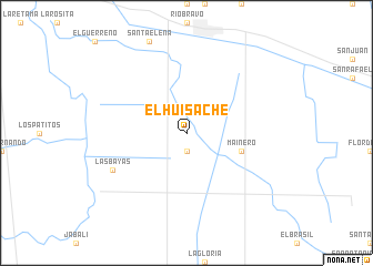 map of El Huisache