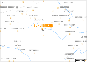 map of El Huisache