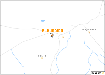 map of El Hundido