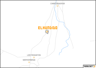 map of El Hundido