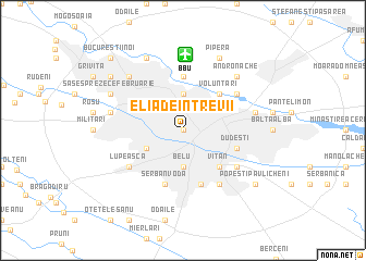 map of Eliade între Vii
