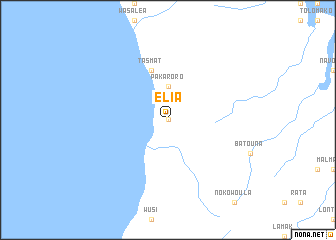 map of Elia