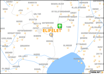 map of Elifelet