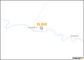 map of Eligin