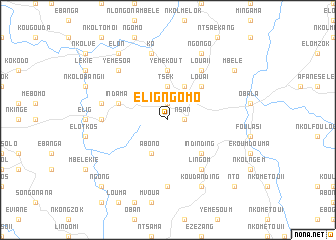 map of Elig Ngomo