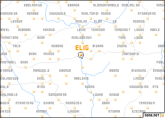 map of Elig