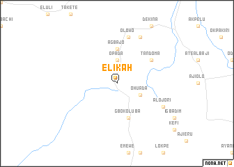 map of Elikah