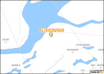 map of Eliki Gounda