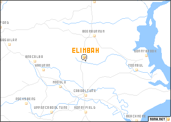 map of Elimbah