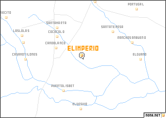 map of El Imperio