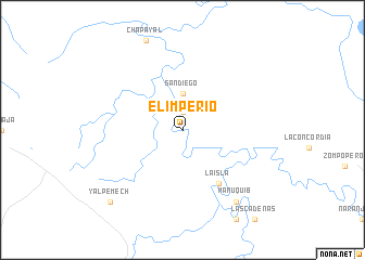 map of El Imperio