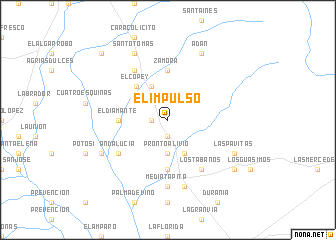 map of El Impulso