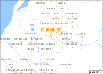 map of El Impulso