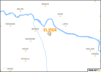 map of Elinga