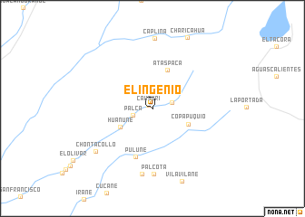 map of El Ingenio