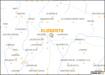 map of El Ingenito