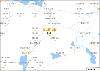 map of Elinge
