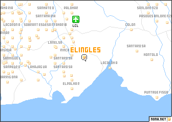 map of El Inglés