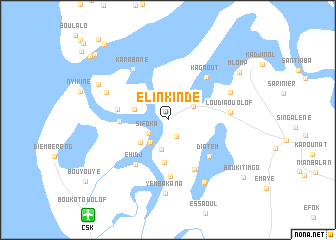 map of Elinkinde