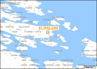 map of Elinslund