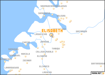 map of Elisabeth