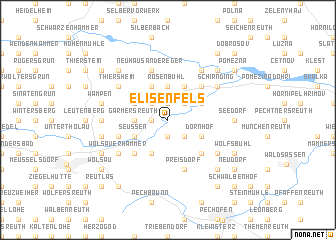 map of Elisenfels