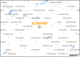 map of Elisenhof