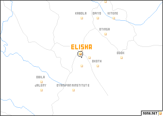 map of Elisha