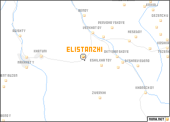 map of Elistanzhi