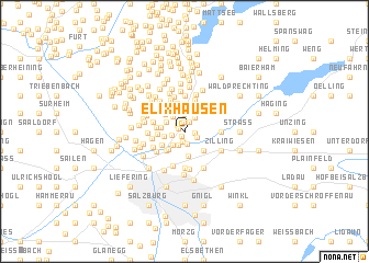 map of Elixhausen