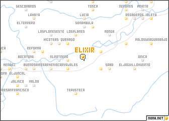 map of Elíxir
