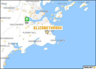 map of Elizabeth Park