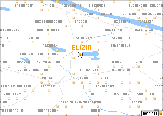 map of Elizin