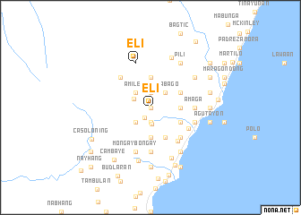 map of Eli